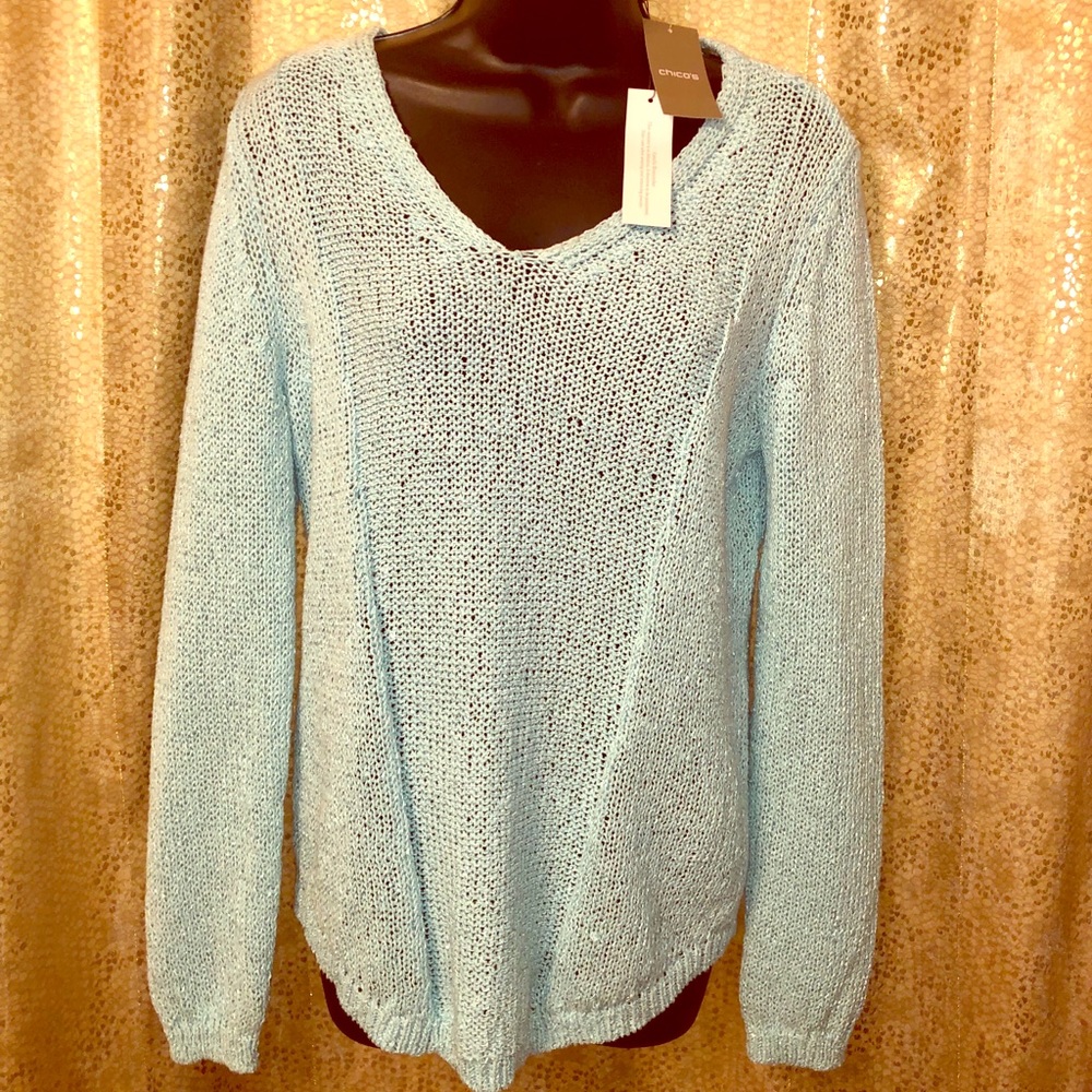 NWT Chicos sweater size 1